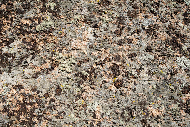 Background texture rock stone with moss, horizontal - Φωτογραφία, εικόνα