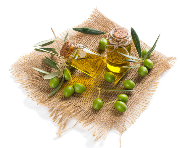 Olives and olive oil - Фото, зображення