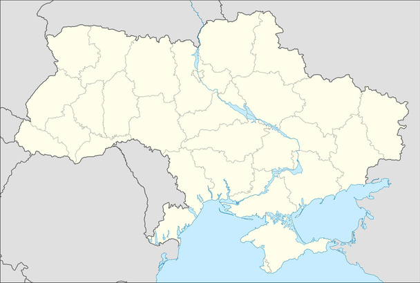 Mapa Ukrajiny - Fotografie, Obrázek