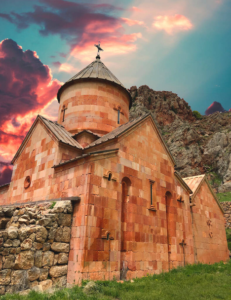  Klooster Noravank in Armenië - Armeense middeleeuwse architectuur - Foto, afbeelding
