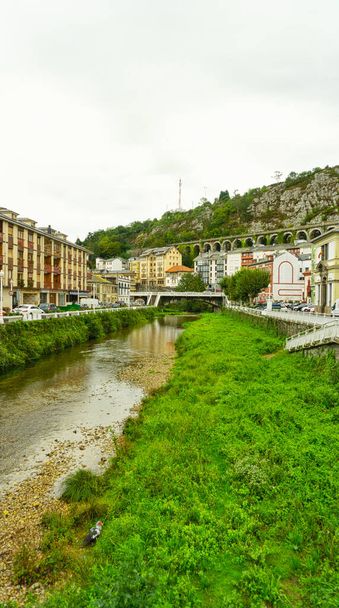 vue panoramique de Luarca dans les asturias, Espagne, HDR Image - Photo, image