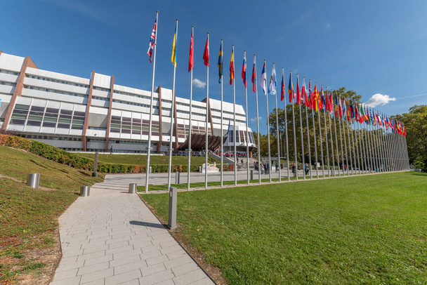 Consiglio d'Europa a Strasburgo. Francia. - Foto, immagini