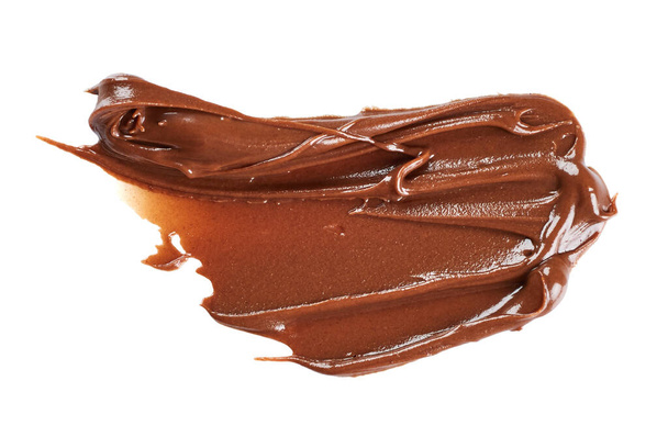 Распространение шоколада на белом фоне - Фото, изображение