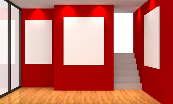 galería rojo
 - Foto, Imagen