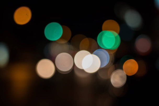 Bokeh of colorful light  background - Photo, Image