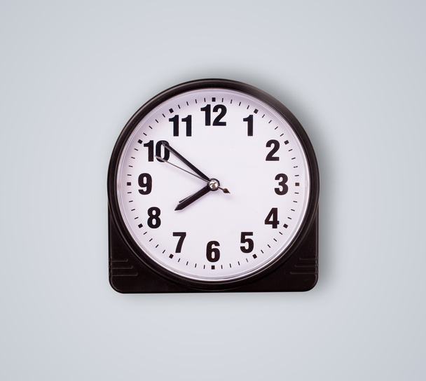 Modern clock with hours and minutes - Foto, imagen