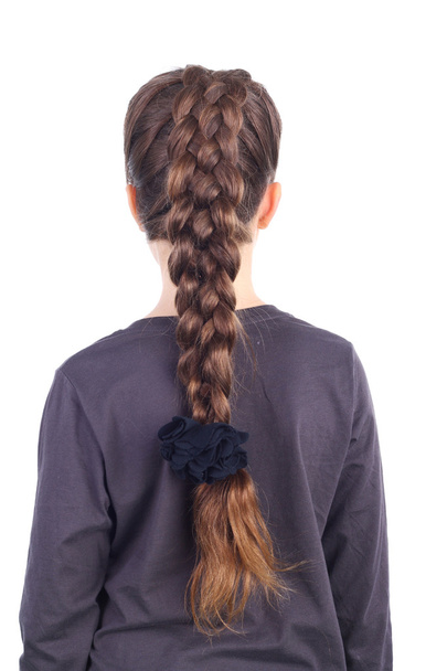 Little girl hairdo - Фото, изображение