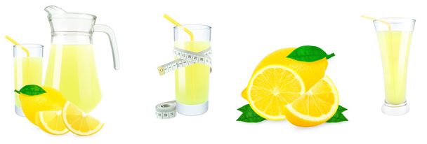 limon suyu ve ölçer - Fotoğraf, Görsel
