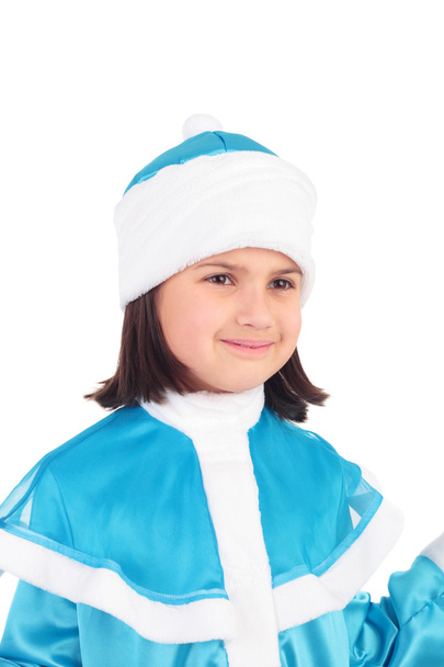 Girl in the costume of the Snow Maiden - Fotoğraf, Görsel