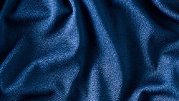 blue fabric cloth background texture - Fotoğraf, Görsel