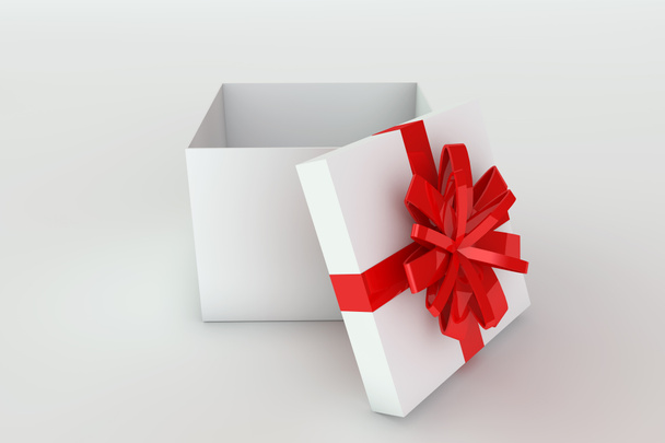 Caja de regalo abierta
 - Foto, imagen