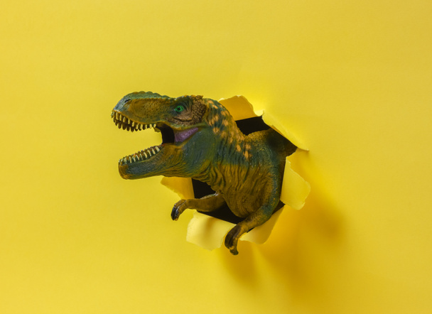 divoký lov Tyranosaurus rex dinosaurus, T rex - Fotografie, Obrázek