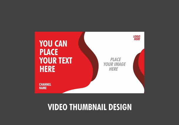 Πολύχρωμο γραφικό του σχεδιασμού μικρογραφία βίντεο - Διάνυσμα, εικόνα