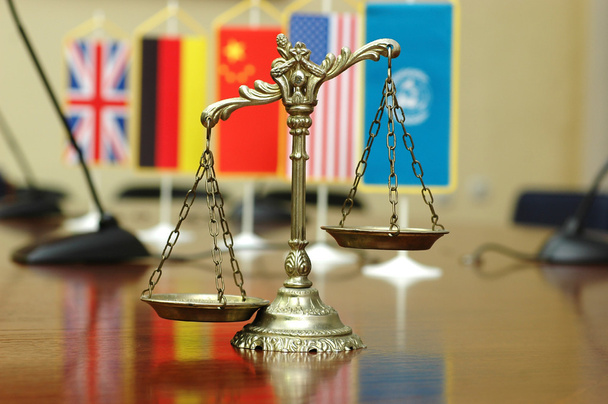 διεθνούς δικαίου και της τάξης - Φωτογραφία, εικόνα