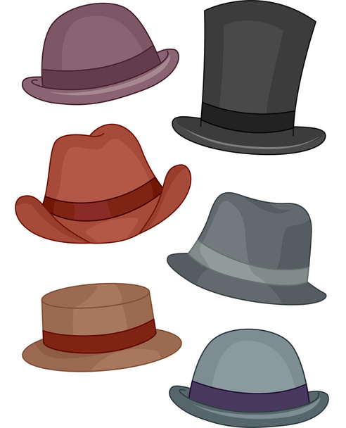 chapeaux pour hommes
 - Photo, image