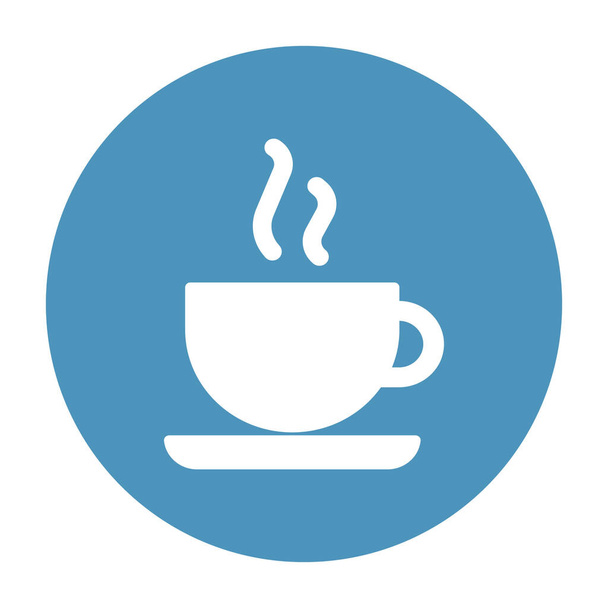 Koffie Geïsoleerde Vector pictogram dat gemakkelijk kan wijzigen of bewerken - Vector, afbeelding