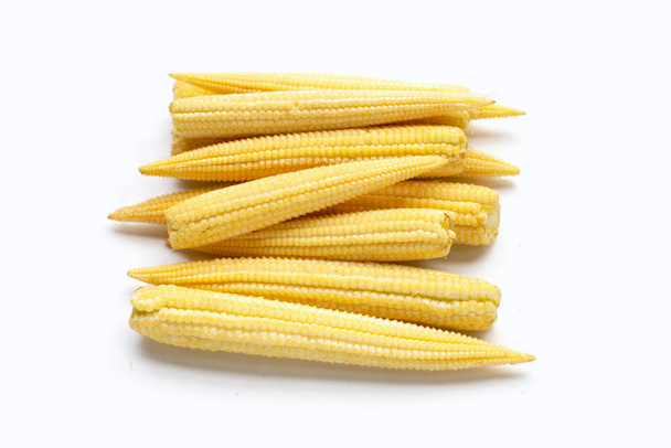 dzieci kukurydzy na białym tle - Zdjęcie, obraz