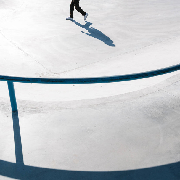 Skate park abstract architecture background - Foto, imagen