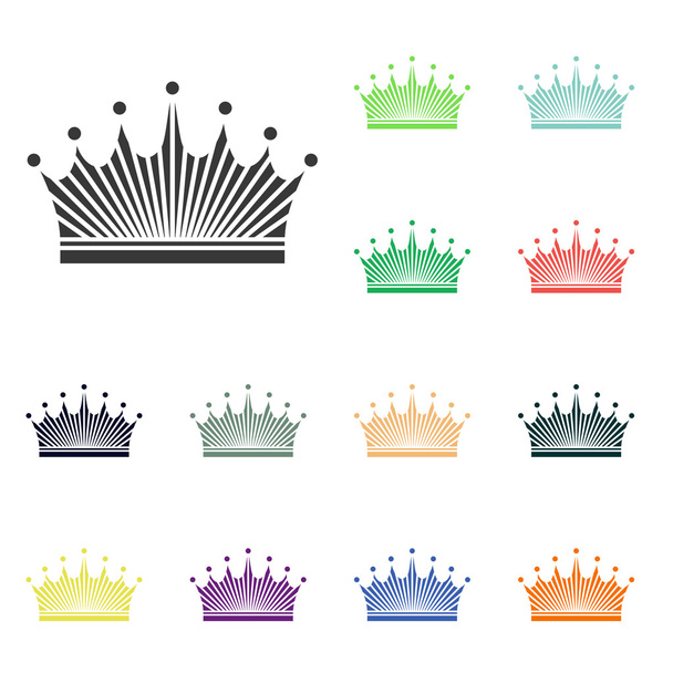 Crown icons - Foto, Imagen