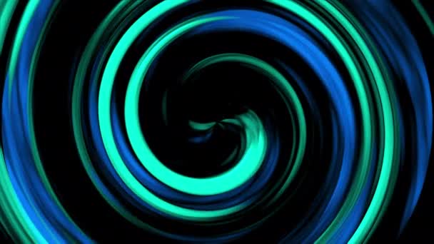 Swirling spiral circles. - Footage, Video