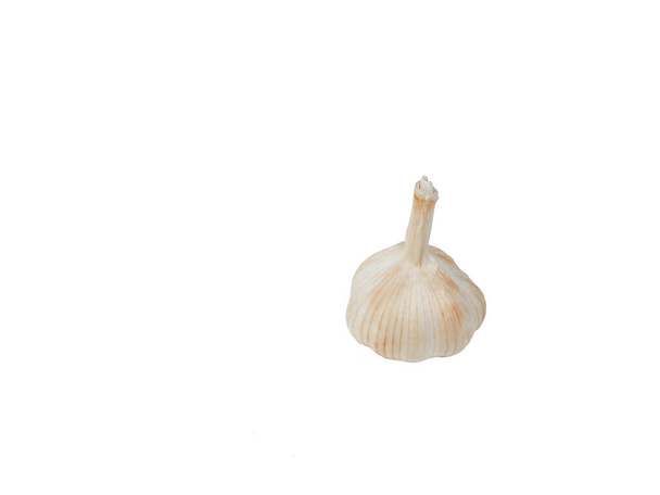 Garlic on a white background.  Vegetable - Photo, Image