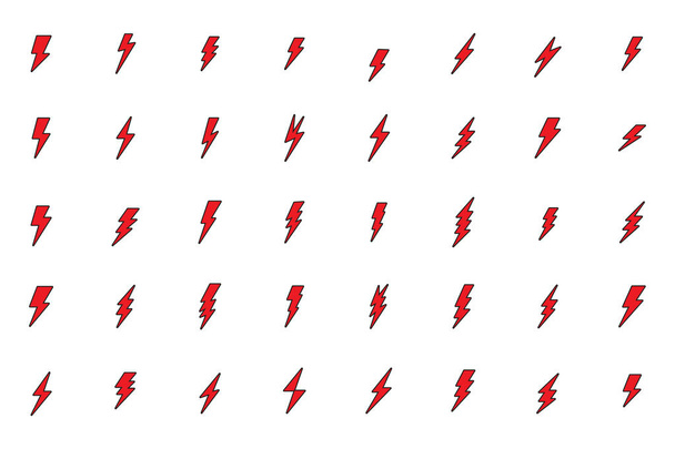 piorun flash logo - Wektor, obraz