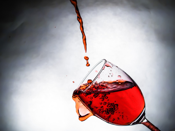 Vörös bor - Fotó, kép