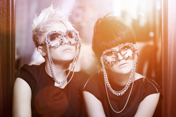 Two girls with shades - Photo, Image