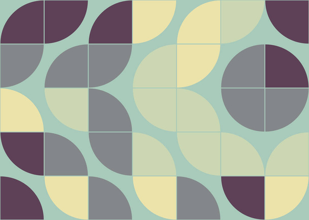 Abstract geometric pattern, generative computational art illustration  - Διάνυσμα, εικόνα