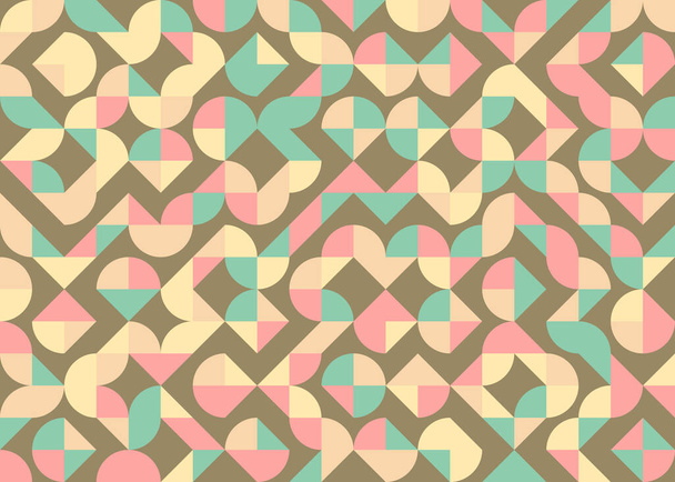 ilustración de arte computacional generativo patrón geométrico  - Vector, imagen