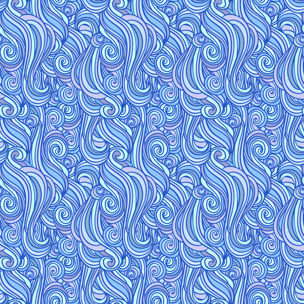 Seamless wavy pattern - Wektor, obraz