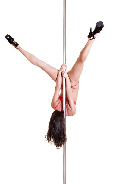 Stripper on the pole - Φωτογραφία, εικόνα
