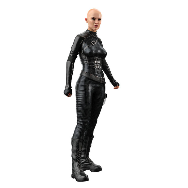 UF Καυκάσια γυναίκα, 3D Αποτύπωση, 3D Εικονογράφηση - Φωτογραφία, εικόνα