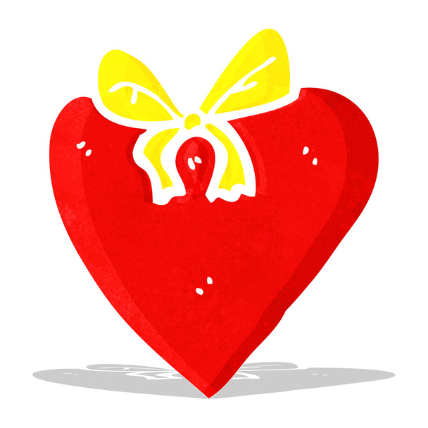 Мультфильм о любви к сердцу
 - Вектор,изображение