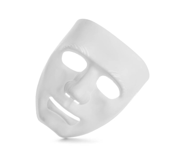Guy Fawkes maschera su sfondo bianco - Foto, immagini