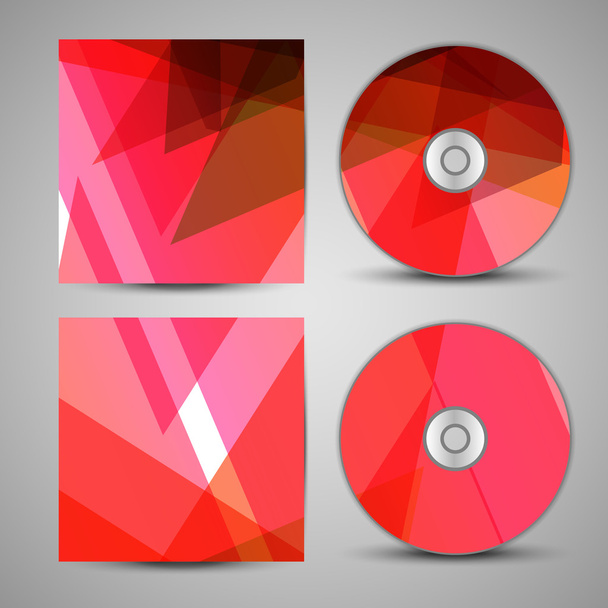 Vector cd cover  set for your design - Vektör, Görsel