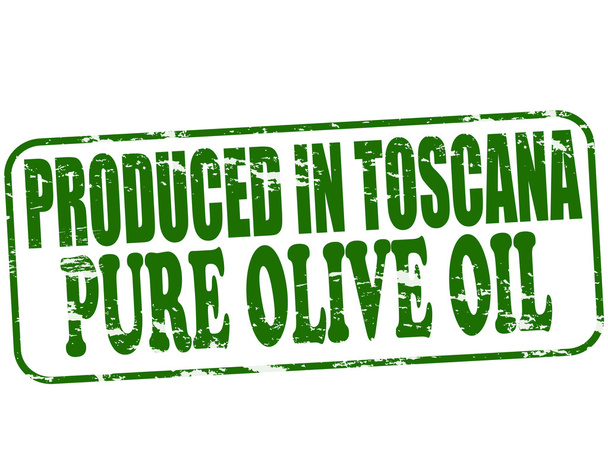 Produced in Toscana - Vector, Image