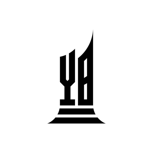 Yl logo monogram with diamond shape design Vector Image