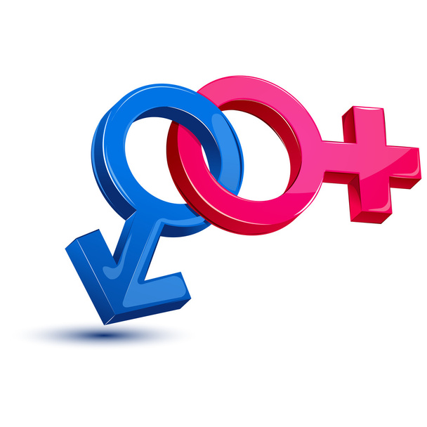 Male Female Sex Symbol - Vettoriali, immagini