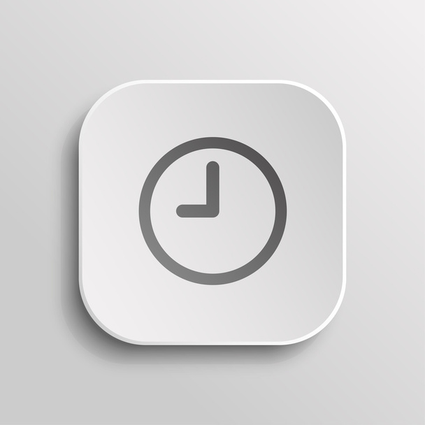 Clock icon - Vector, imagen