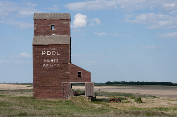 Vanha Prairie viljan hissi
 - Valokuva, kuva
