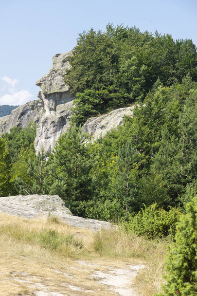 Ancient sanctuary Belintash dedicated to the god Sabazios at Rhodope Mountains, Bulgaria - Photo, image