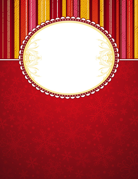 color christmas background, vector - Vetor, Imagem