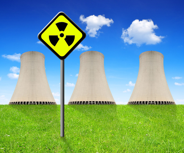 Nükleer enerji santrali - Fotoğraf, Görsel