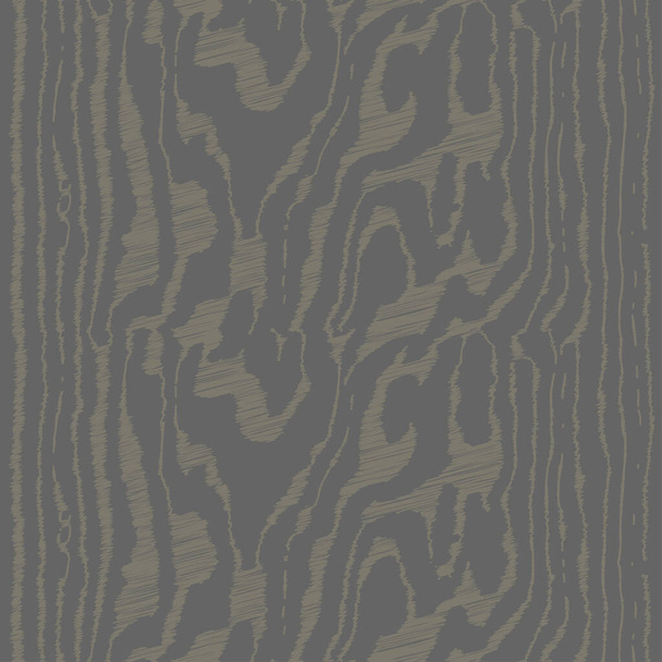 Surface en bois marron avec fibre et grain. Lignes naturelles bois, main dessiner la texture de l'éclosion, arbre sans couture rayé fond. Illustration vectorielle - Vecteur, image