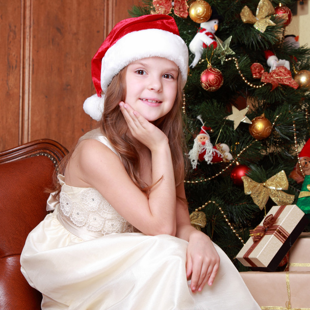 Happy kid on Christmas - Zdjęcie, obraz