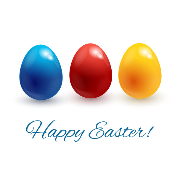 Happy Easter greeting card - Vektor, obrázek