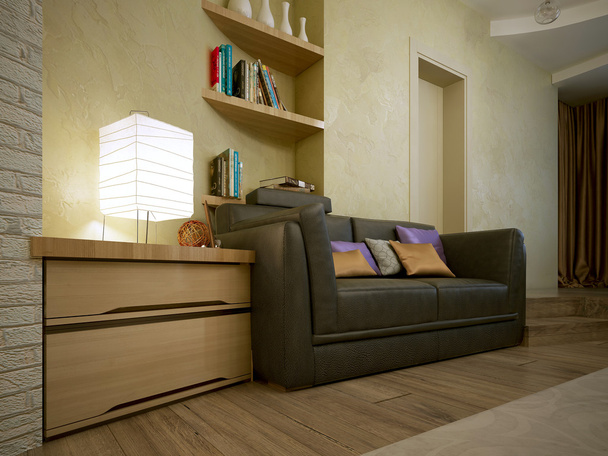 sala de estar estilo moderno
 - Foto, Imagem