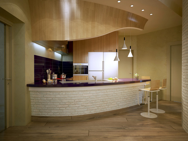 Küche moderner Stil  - Foto, Bild