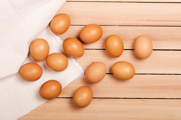 Chicken eggs - Φωτογραφία, εικόνα